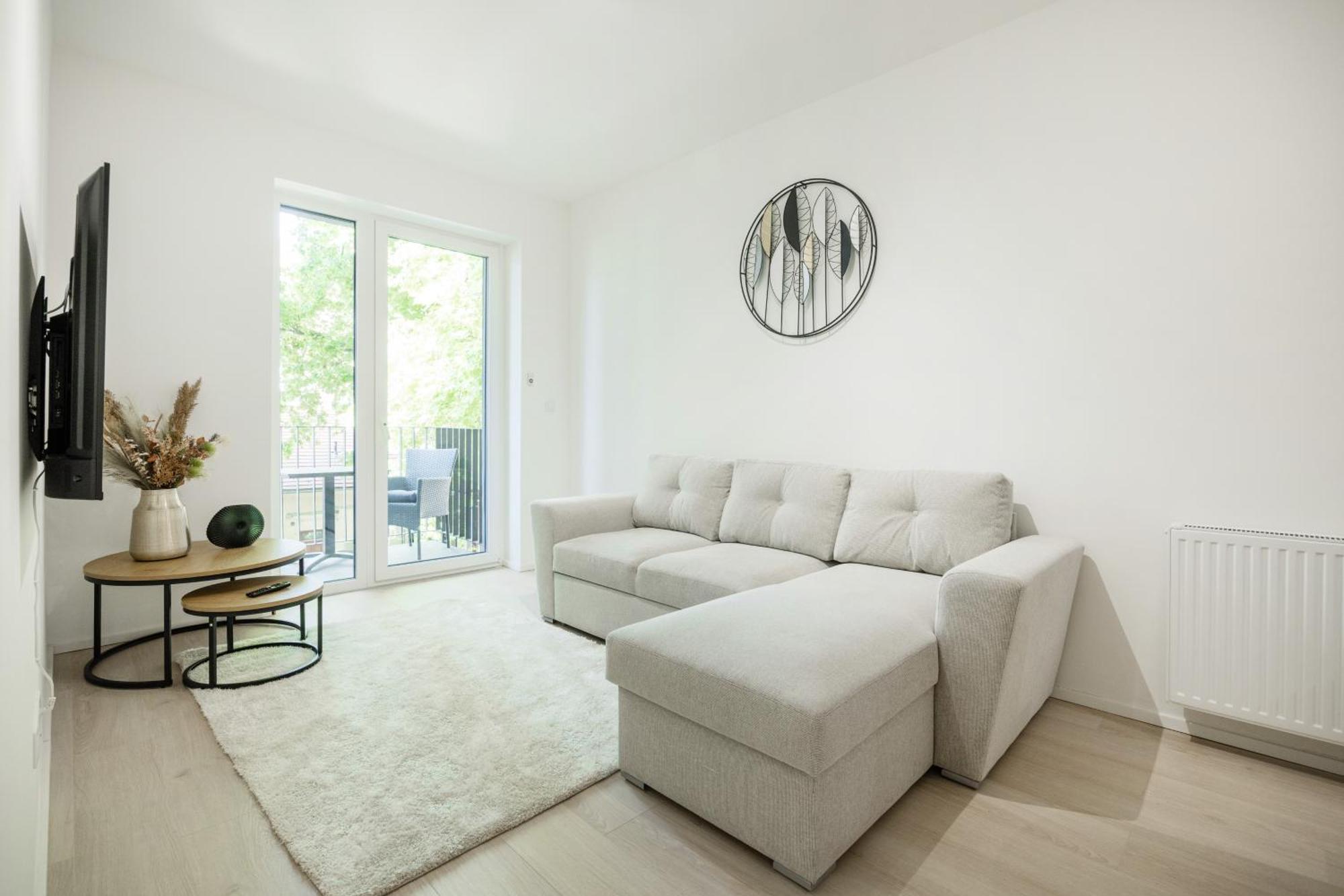 Modern With Balcony And Parking Апартаменты Будапешт